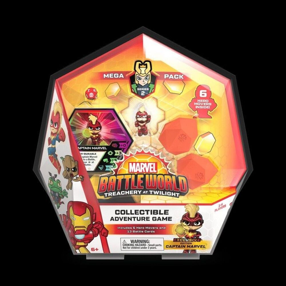 Funko Marvel Battleworld Series 2 Treachery At Twilight Mega Pack Captain Marvel